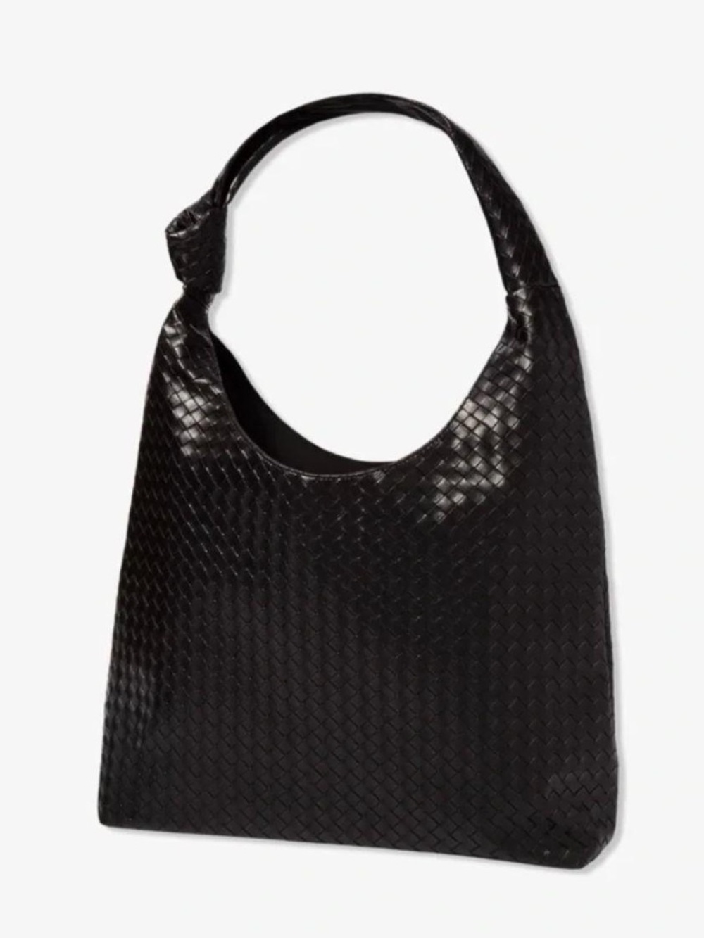 Woven Shoulder Hobo Bag - Picture 9 of 9